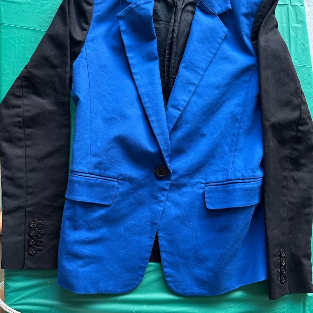 Michele Royal Blue and Black Blazer